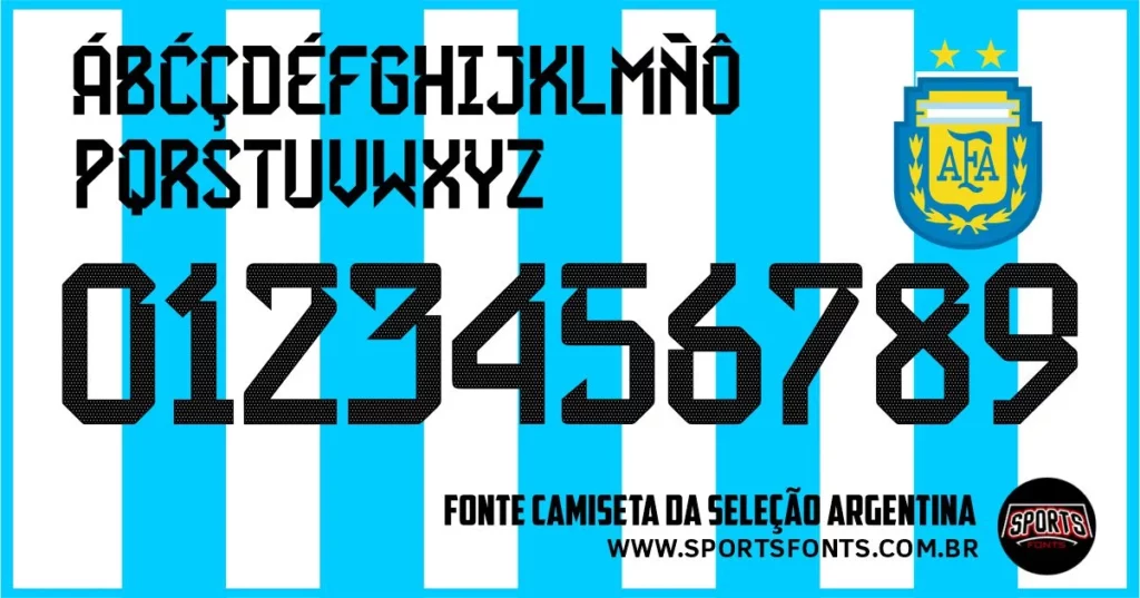 fonte camiseta da selecao argentina 2023-2024 download free