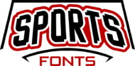 Sports Fonts - Fontes esportivas em vetor