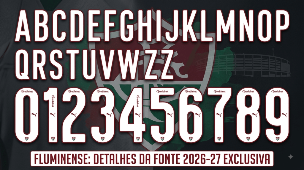 Fonte do Fluminense 2026-27